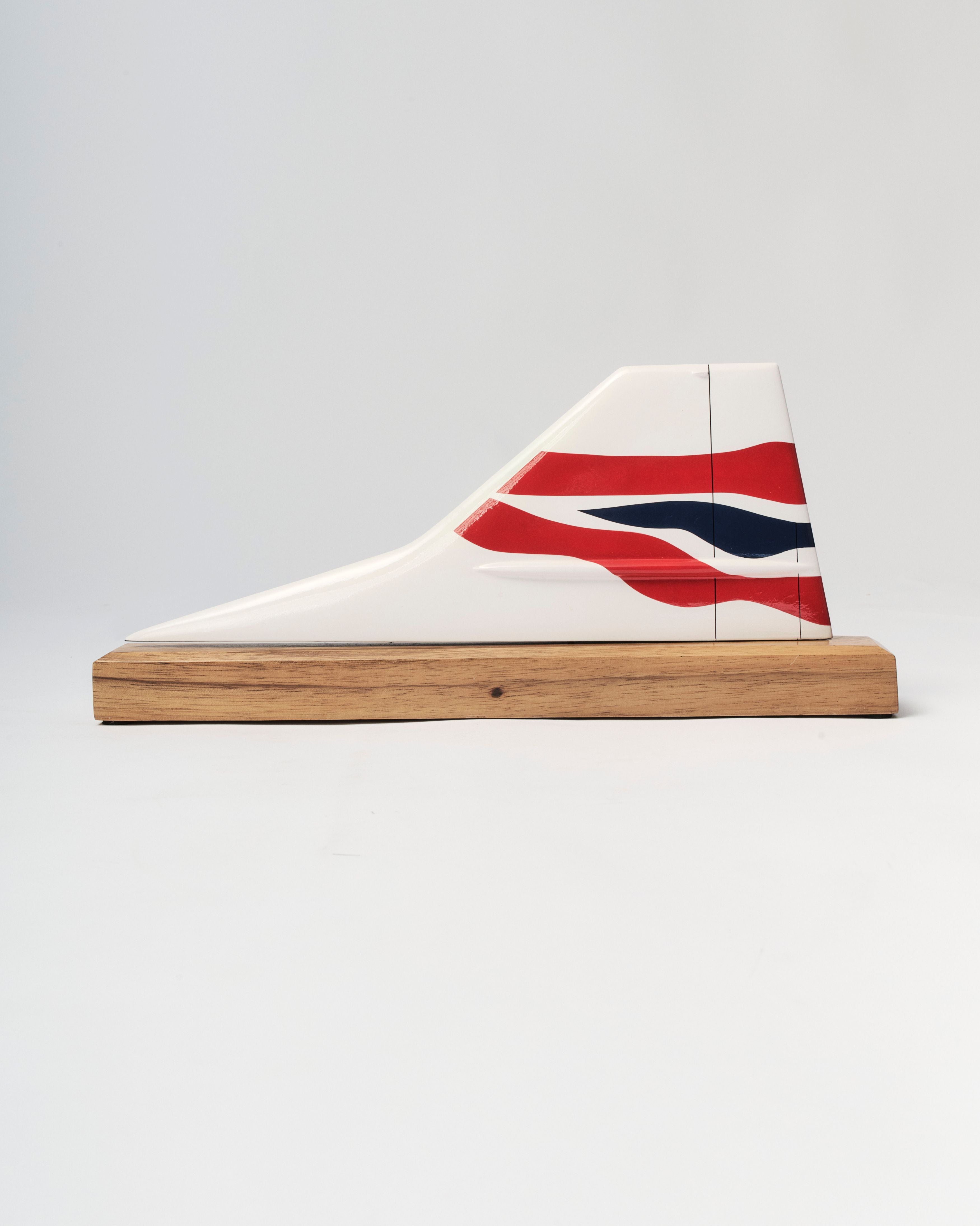 コンコルド♡ Concorde Tail Fin コンコルド 尾翼 オブジェ ハンドメイド インテリア