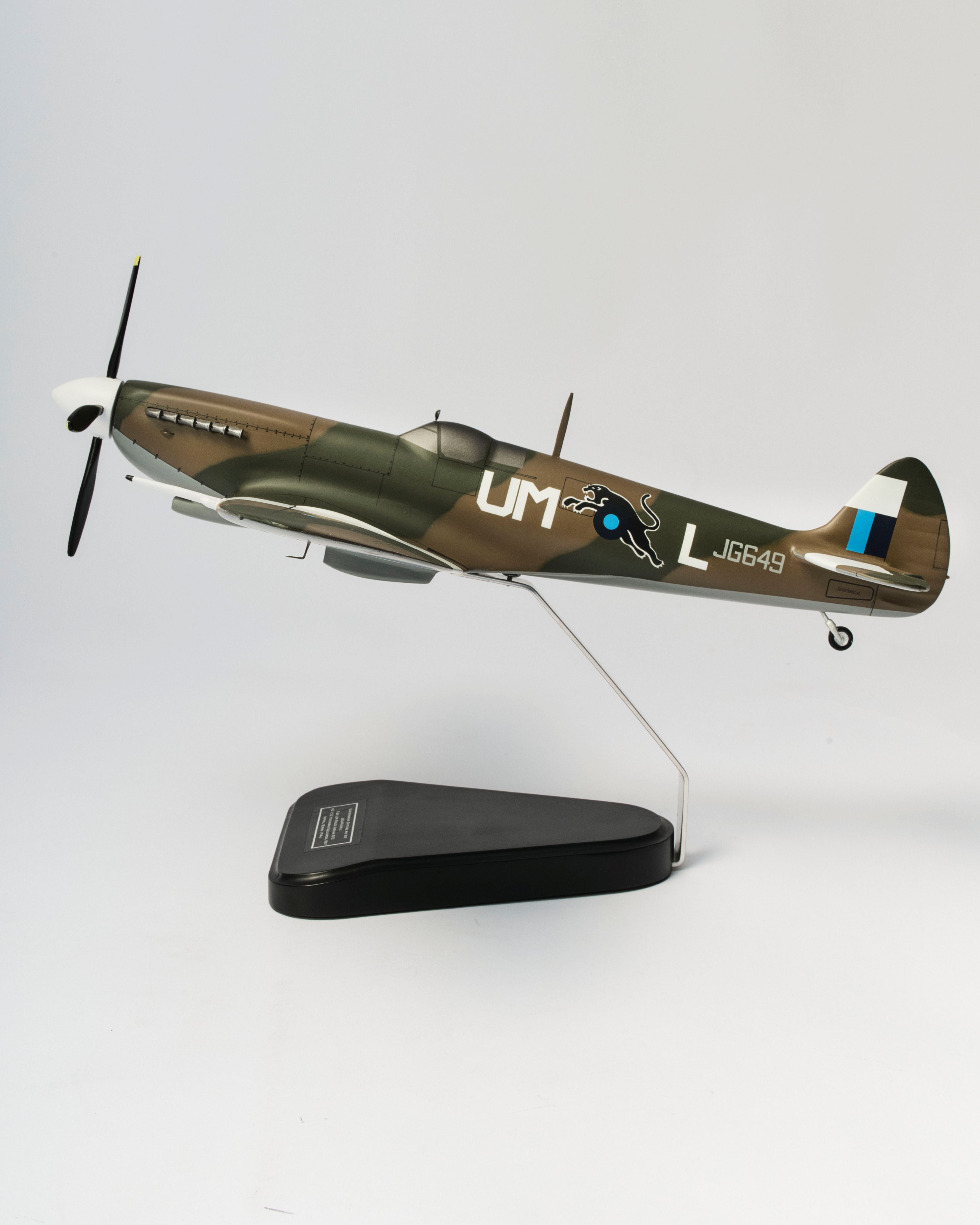Spitfire Mk VIII ハンドメイド ビルマ戦線 RAF スケールモデル 一点