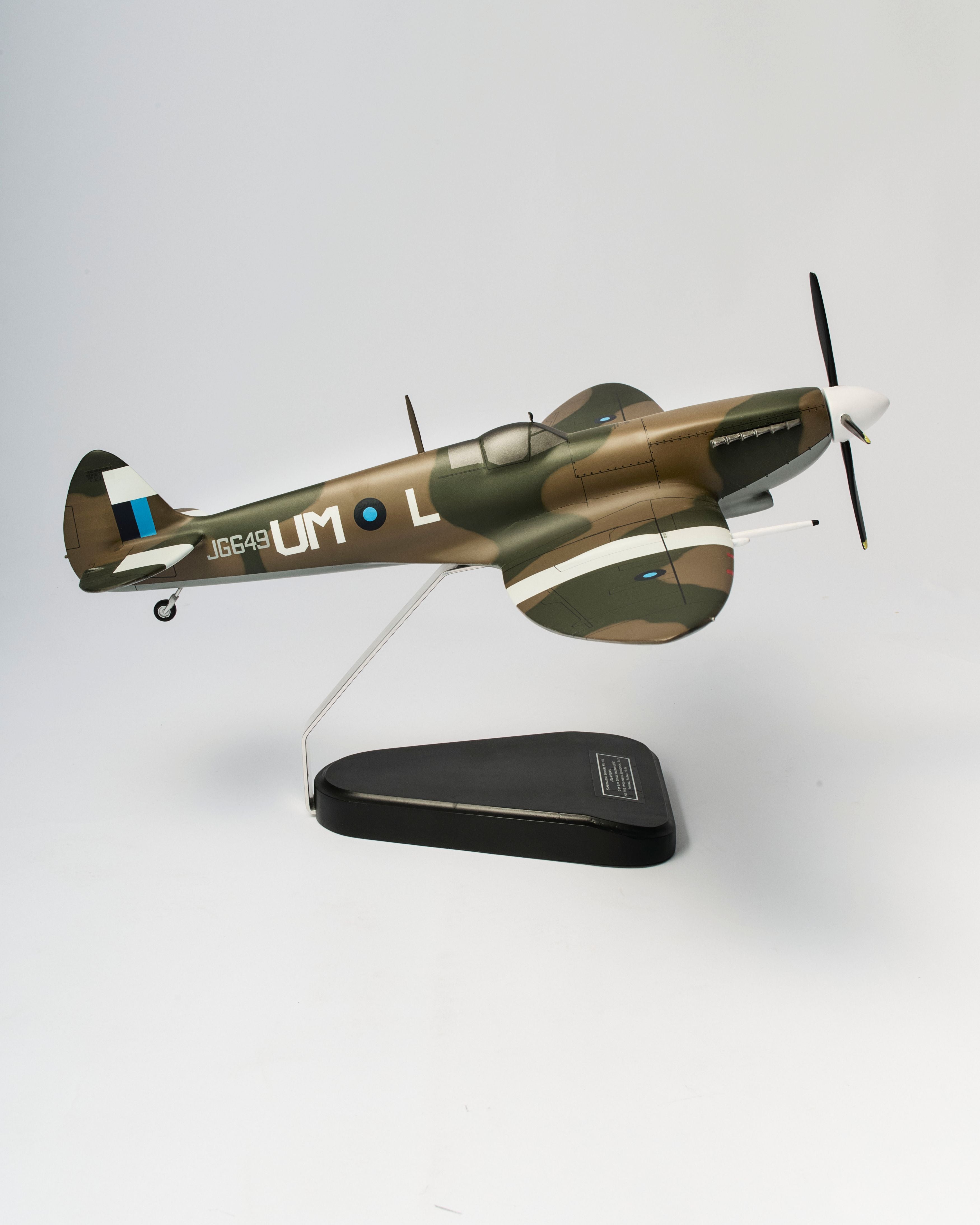 Spitfire Mk VIII ハンドメイド ビルマ戦線 RAF スケールモデル 一点
