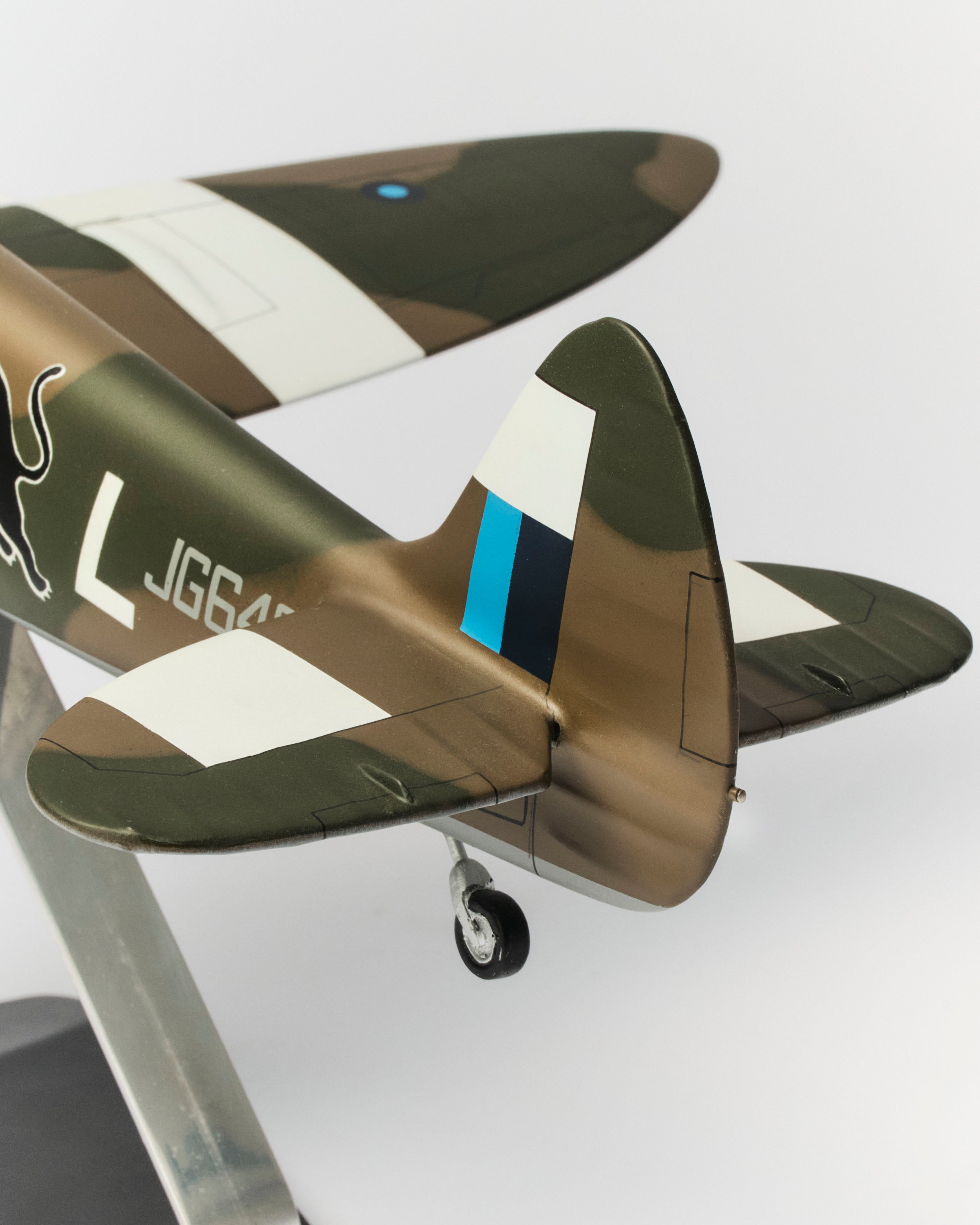 Spitfire Mk VIII ハンドメイド ビルマ戦線 RAF スケールモデル 一点