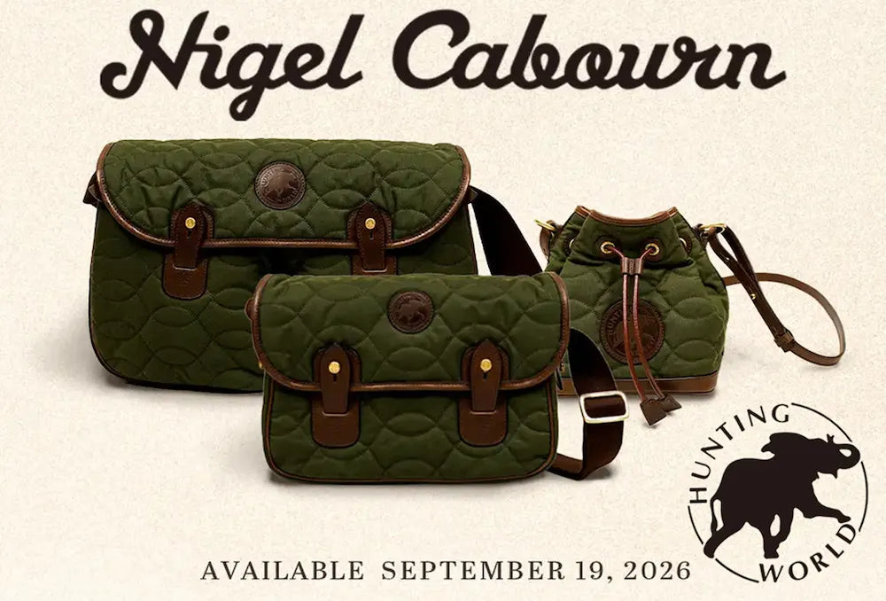 Nigel Cabourn × HUNTING WORLD｜2026年9月19日(土) 一斉発売