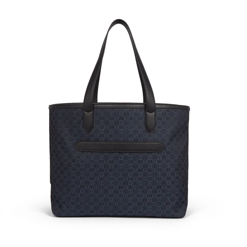 【予約販売】スタンプキャンバス トートバッグ / ネイビー