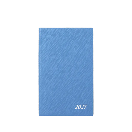 2027年 パナマ ウィークリー ダイアリー（ポケット付き）/ ナイルブルー