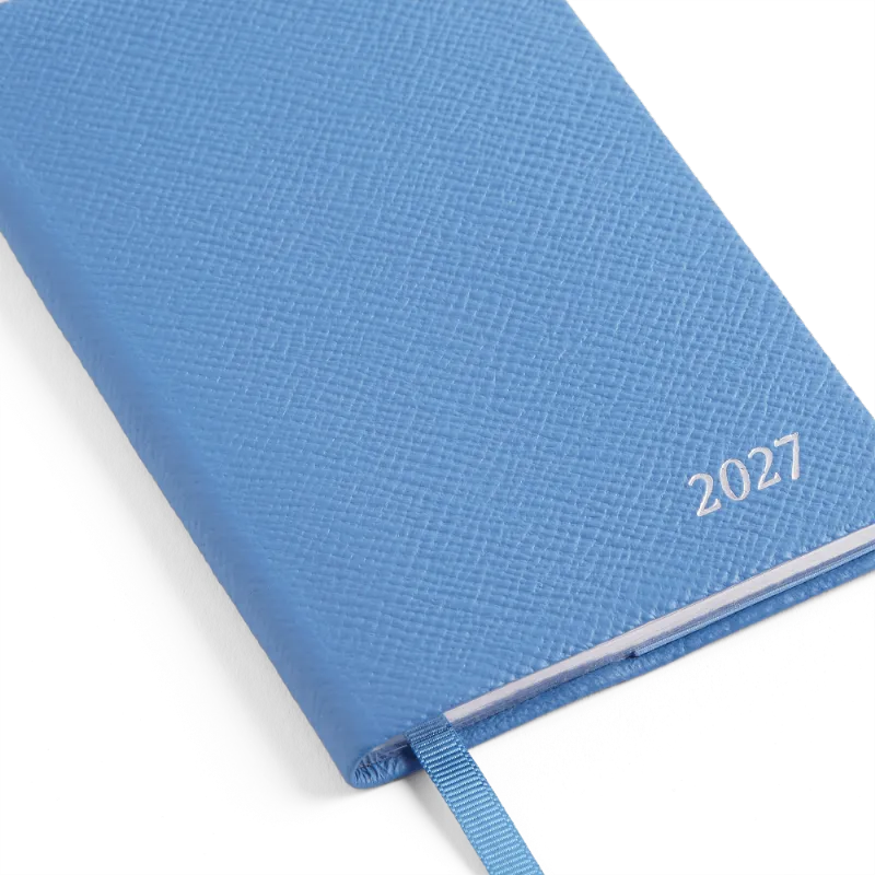 【予約販売】2027年 パナマ ウィークリー ダイアリー（ポケット付き）/ ナイルブルー