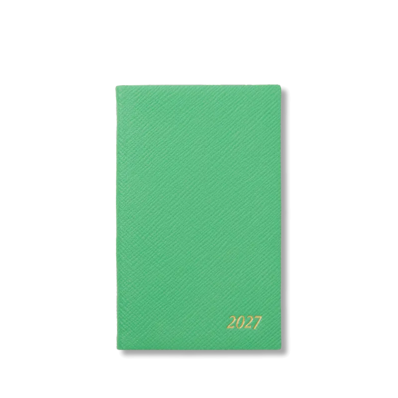 【予約販売】2027年 パナマ ウィークリー ダイアリー（ポケット付き）/ シャムロック