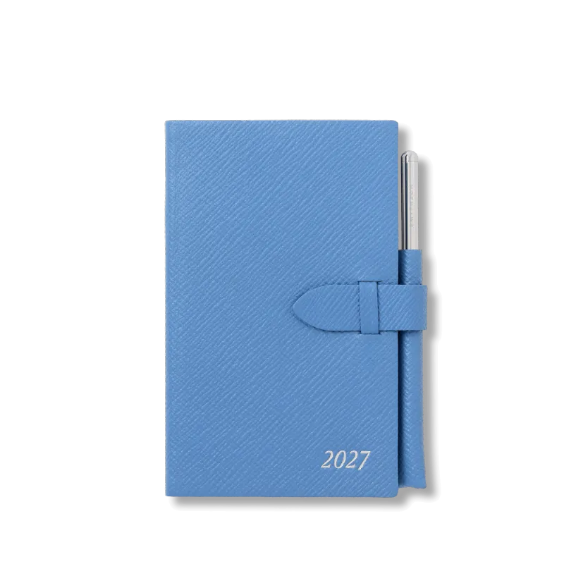 【予約販売】2027年 パナマ ウィークリーダイアリー（ペンシル付き）/ ナイルブルー