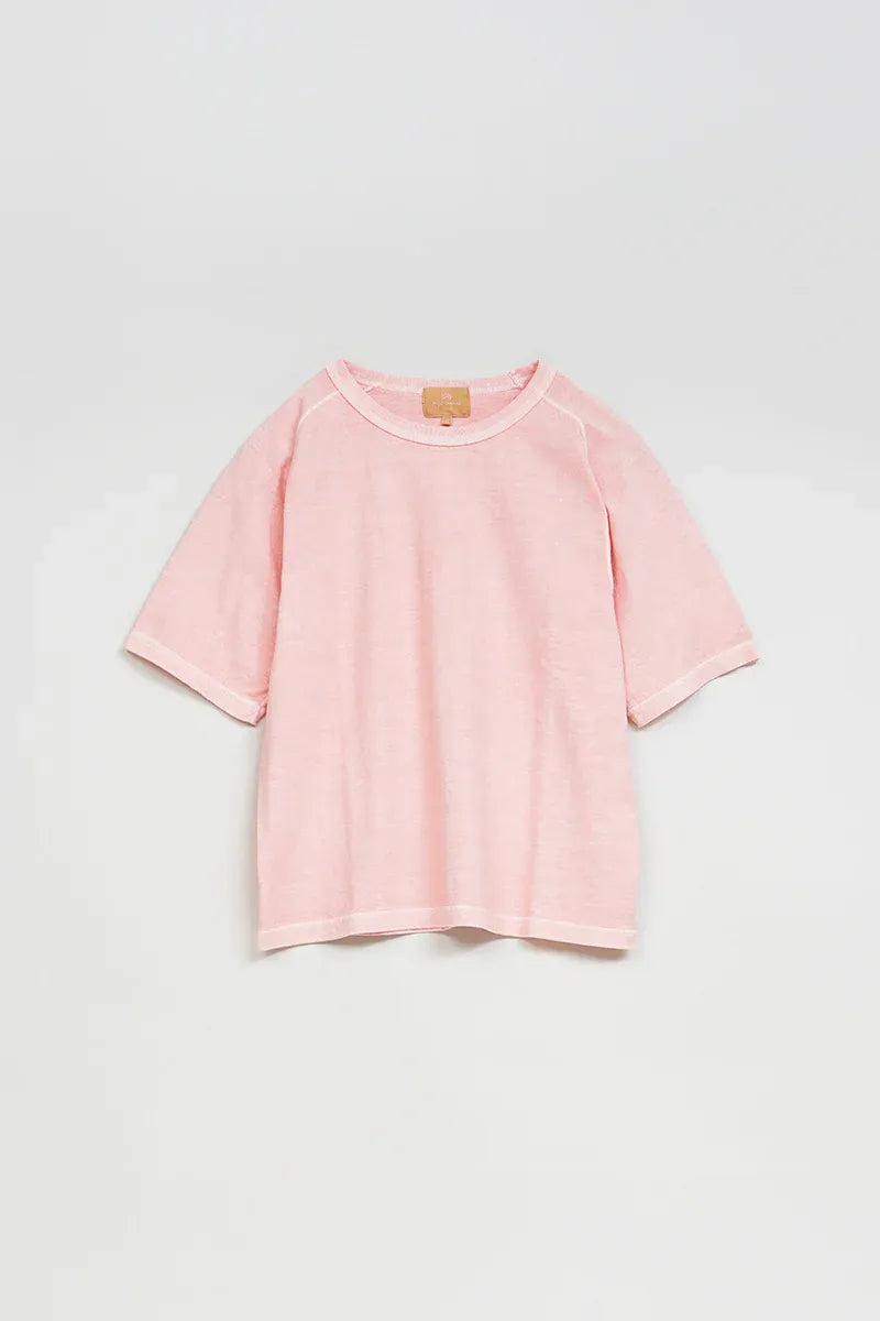 WOMAN / フリーダムスリーブ Tシャツ / ピンク