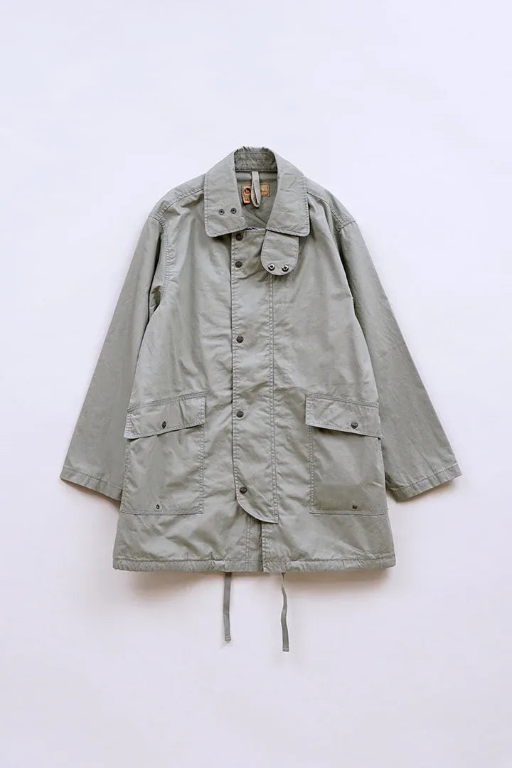 MAN / フィッシングパーカー テックコットン / グリーン