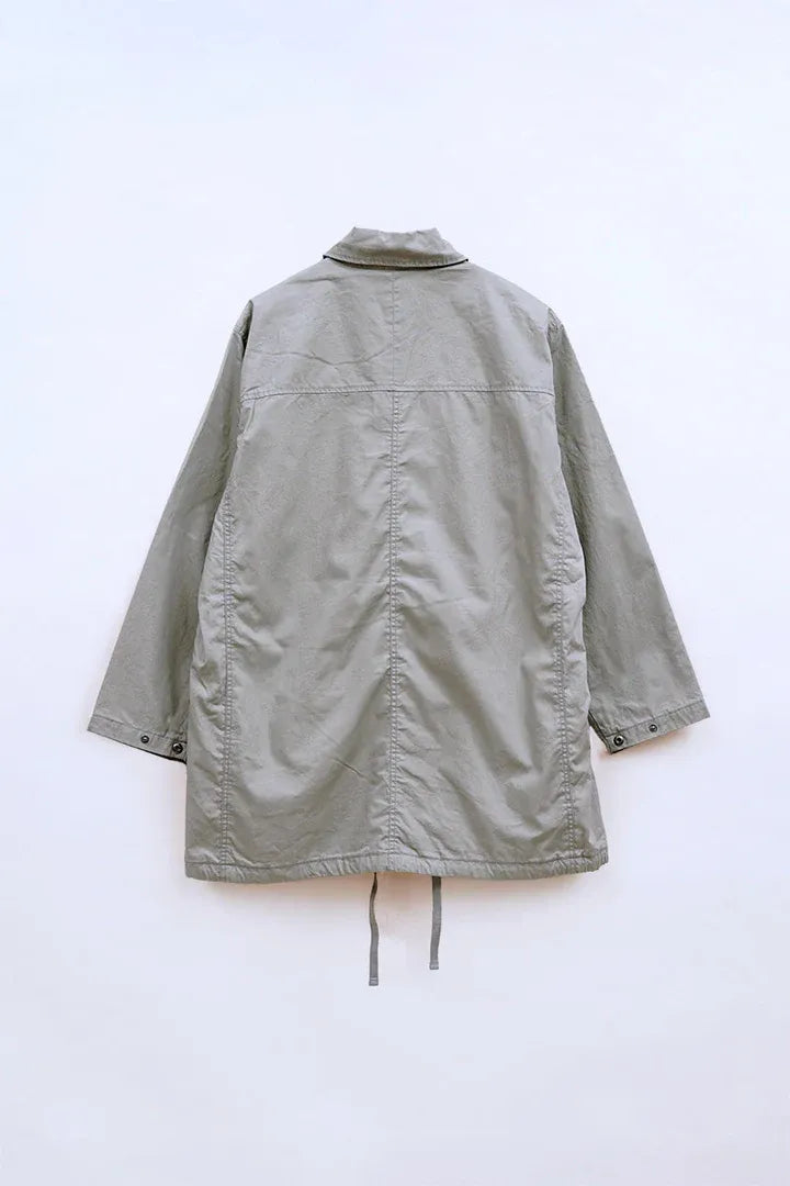 MAN / フィッシングパーカー テックコットン / グリーン