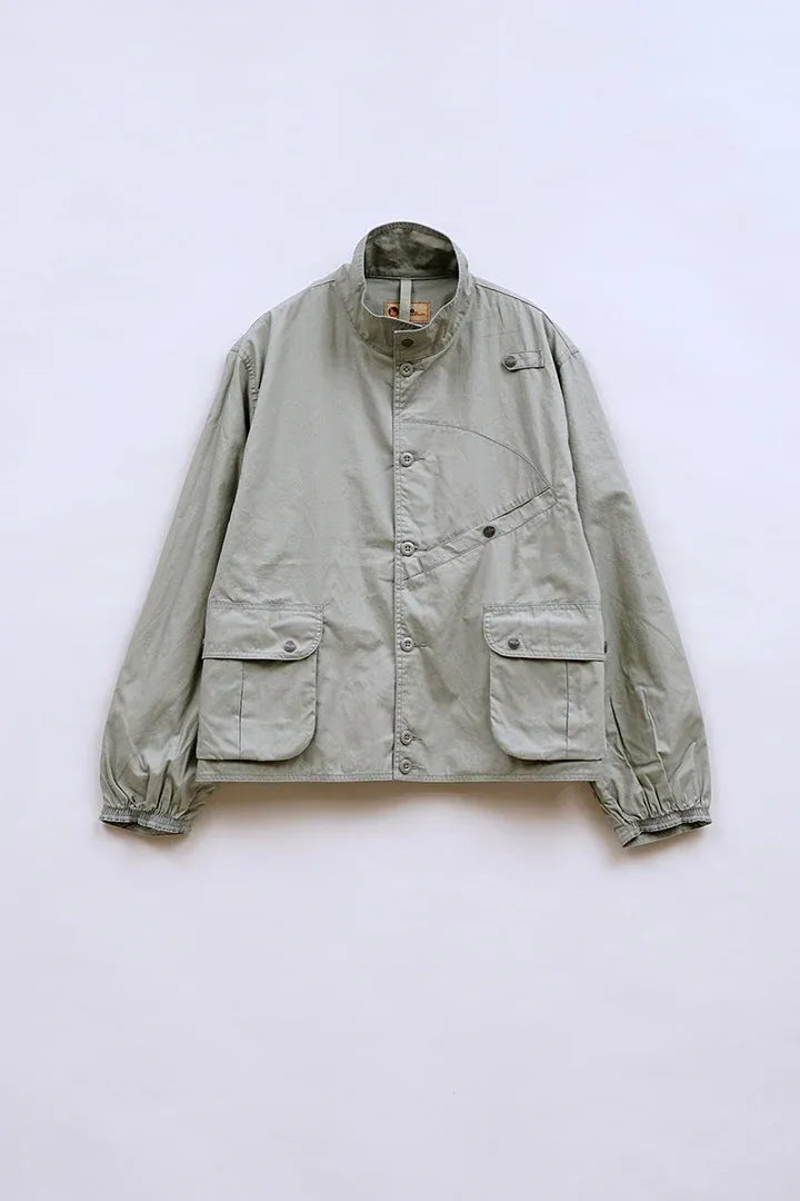 MAN / フィッシングジャケット テックコットン / グリーン