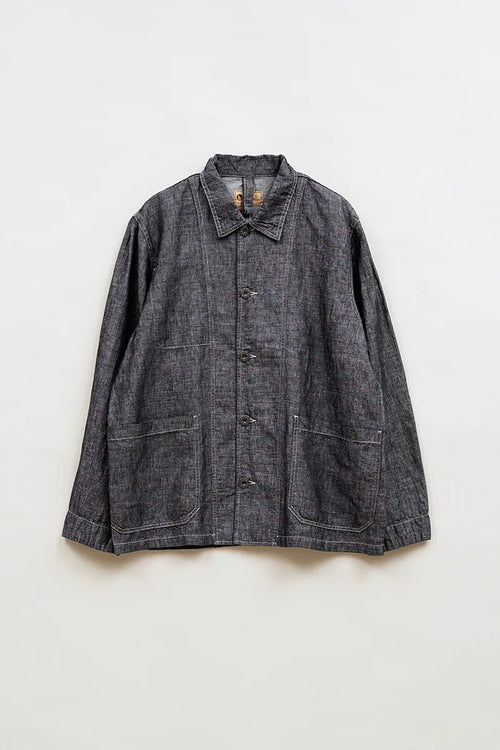 チョアジャケット リネンデニム | Nigel Cabourn | Vulcanize London