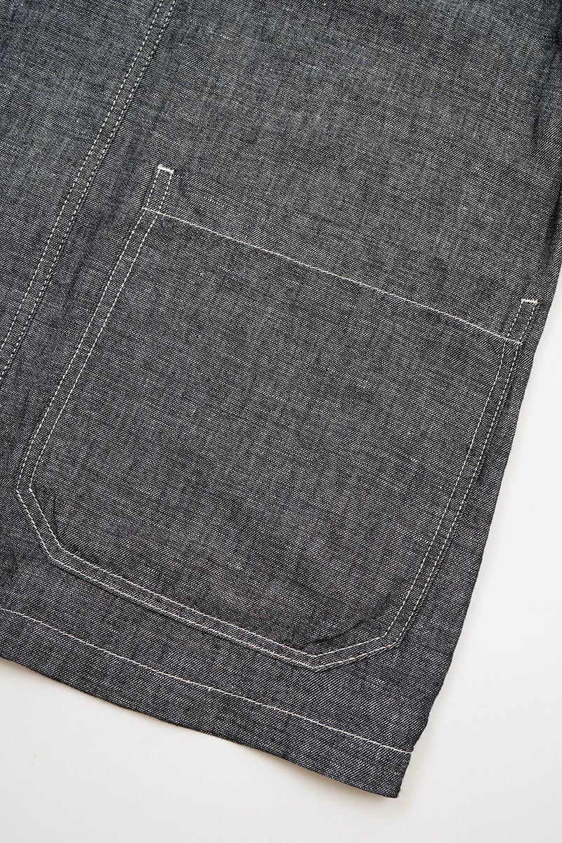 チョアジャケット リネンデニム | Nigel Cabourn | Vulcanize London