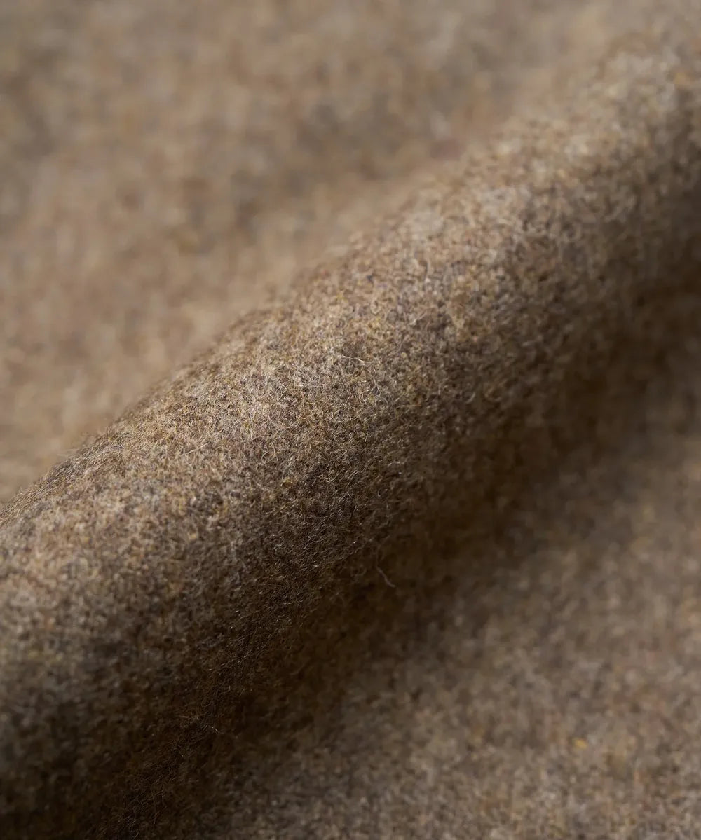 WOMEN / フランネル サックジャケット / ブラウン