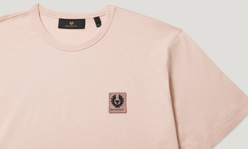 ベルスタッフ Tシャツ / スモークピンク