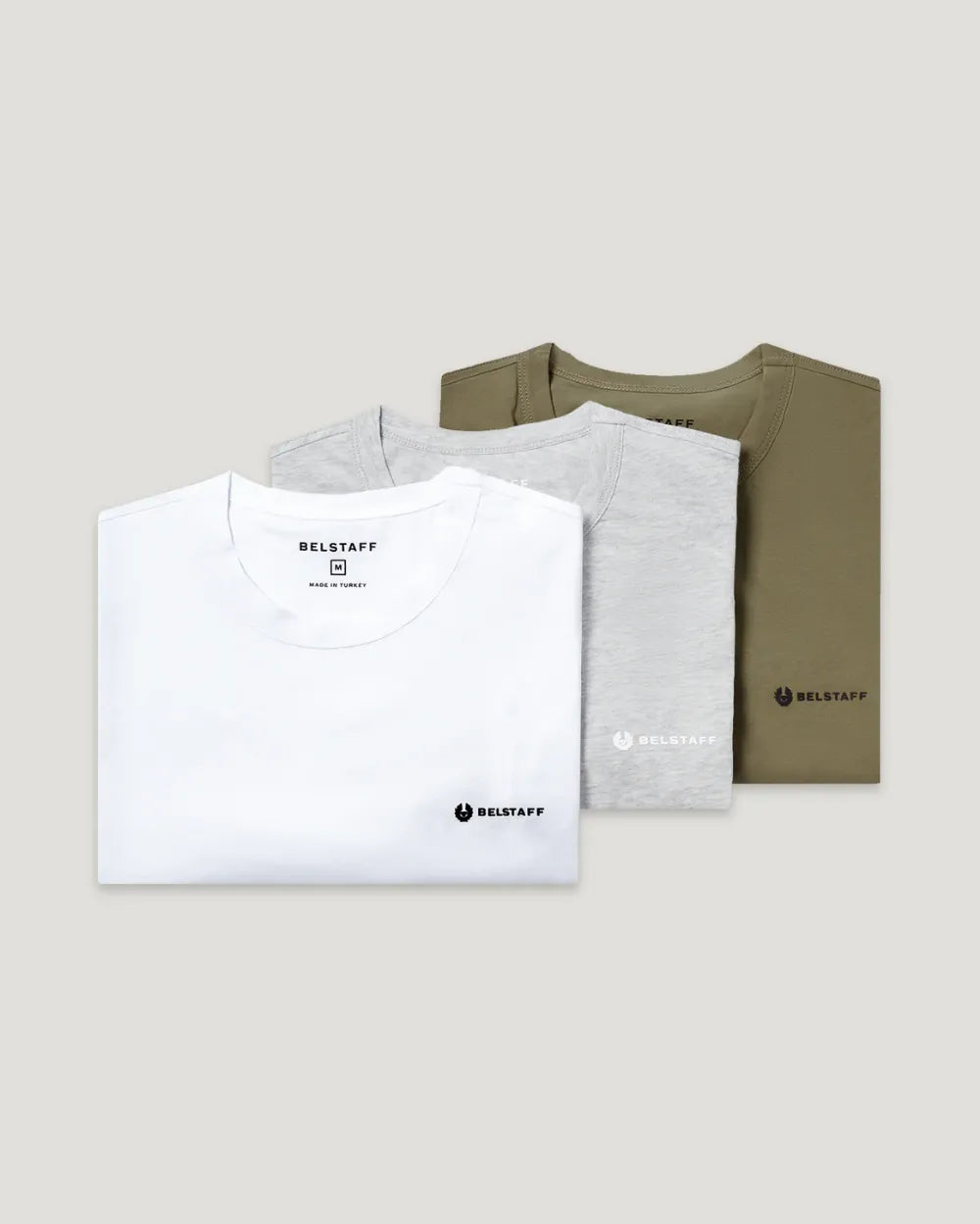 ベルスタッフ Tシャツ（3枚セット）/ ホワイト