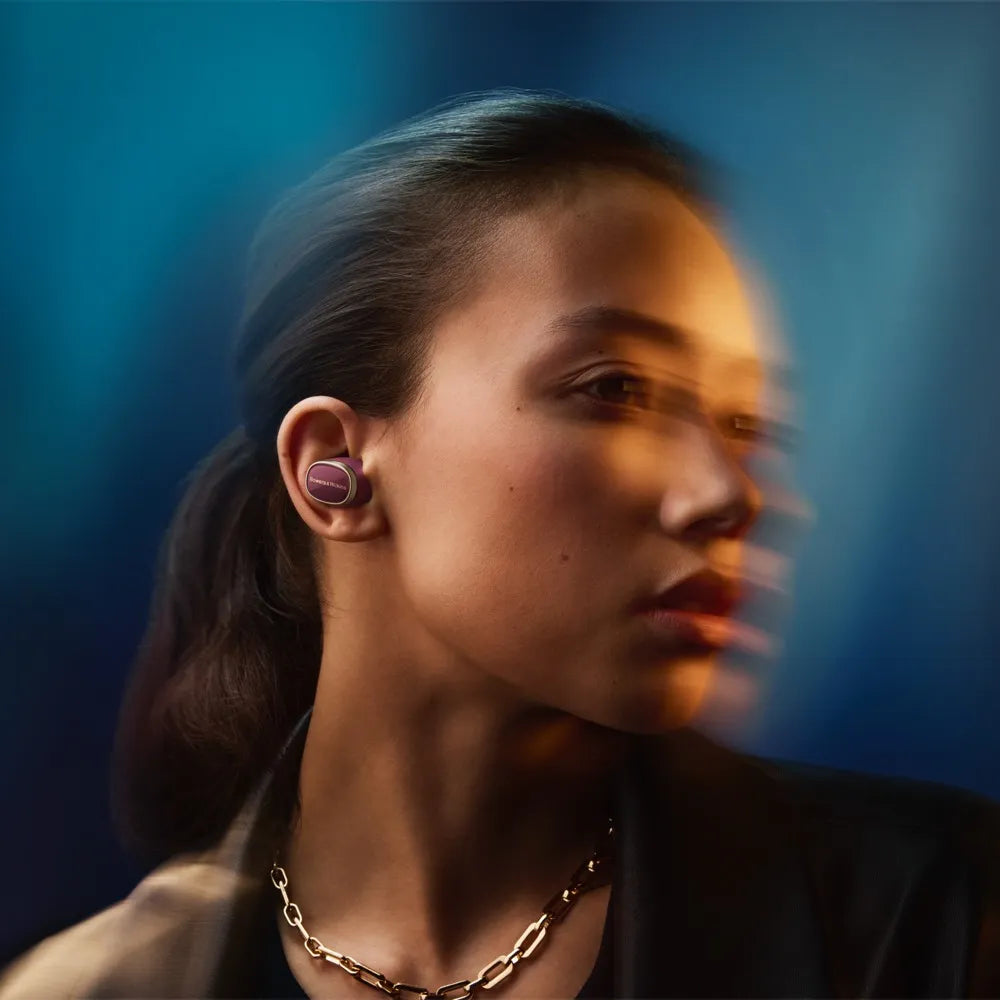 Pi8 ワイヤレス ノイズキャンセリング・イヤフォン / ダークバーガンディー