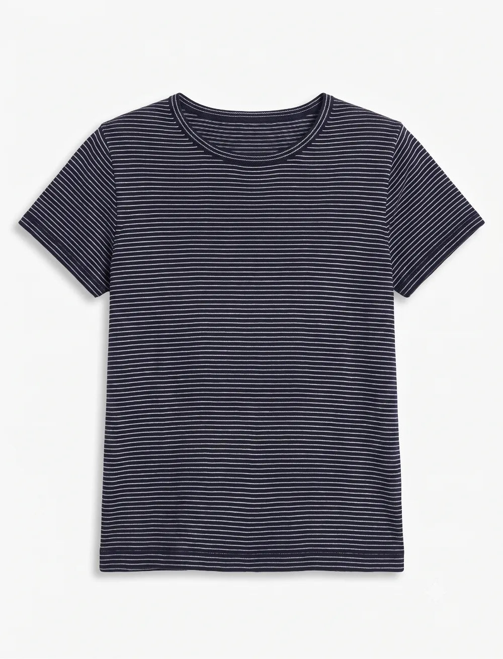 マディソン ニットTシャツ / ネイビー・ホワイトストライプ