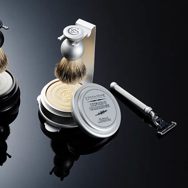 オックスフォード＆ケンブリッジ シェービングセット＆スタンド