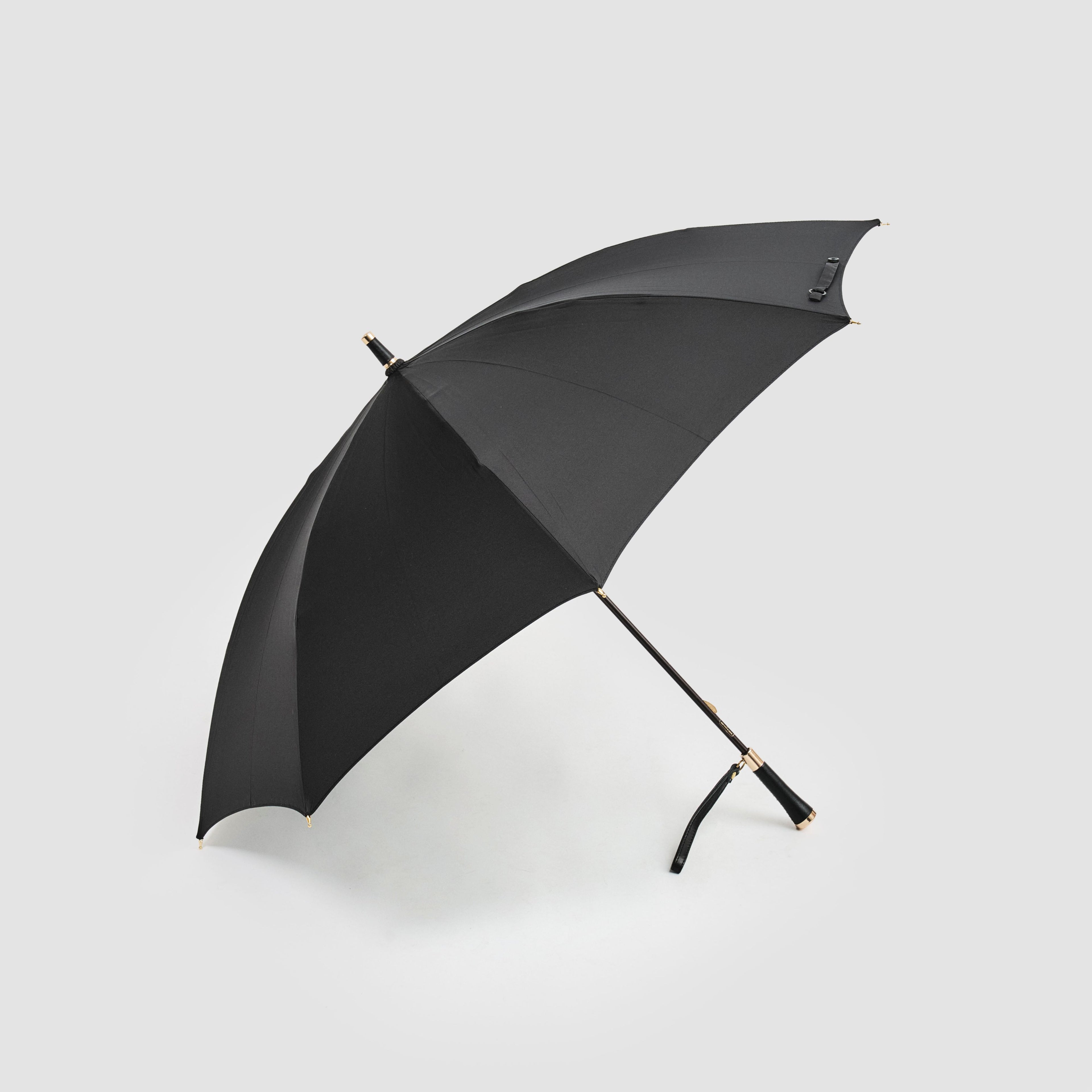 ＜別注＞晴雨兼用 レディース トランペット/ ブラック