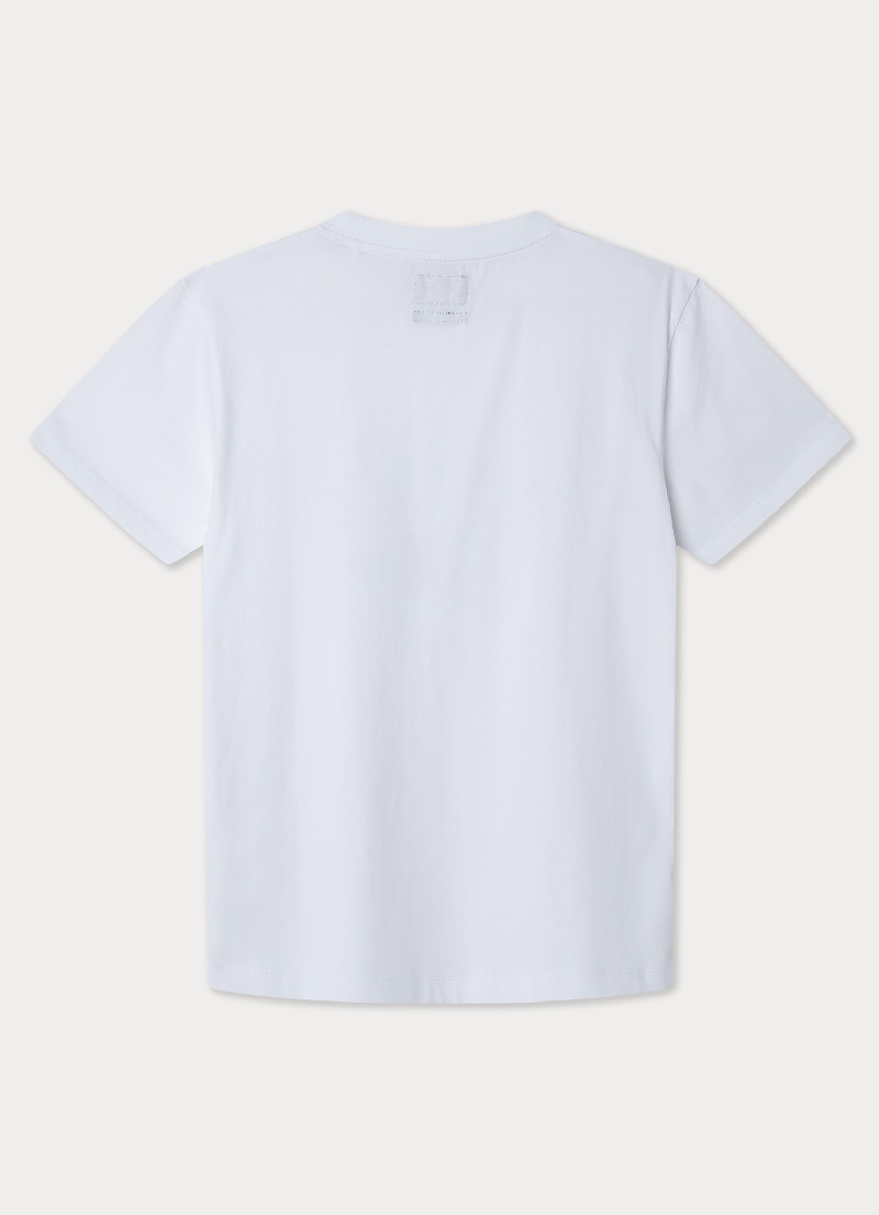 ヘリテージ フラッグ Tシャツ / オプティックホワイト XS