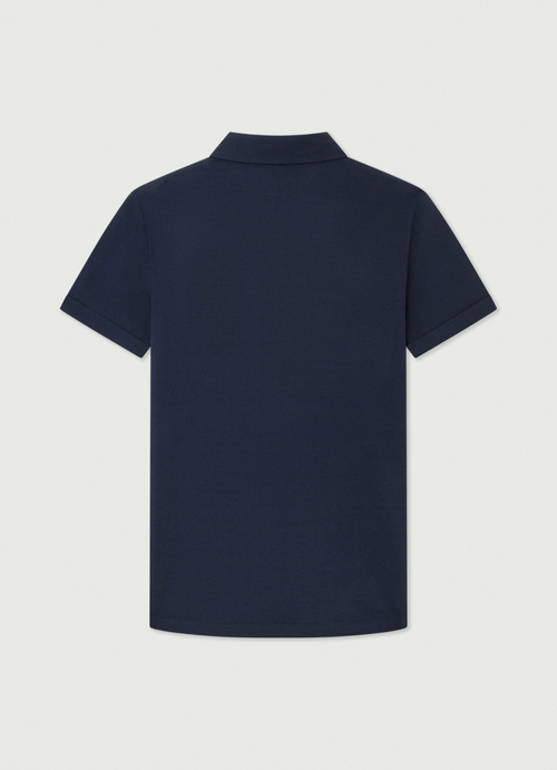 ネイビー ポロシャツ XS クラシックフィット ポロシャツ ネイビー | HACKETT LONDON