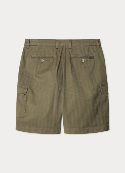 RRL ヘリンボーン ショートパンツ カーキ 31インチ ヘリンボーン カーゴショートパンツ コンバットグリーン | HACKETT