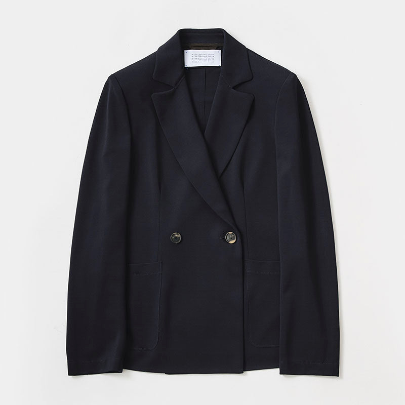 ダブルブレストジャケット / ネイビーブルー