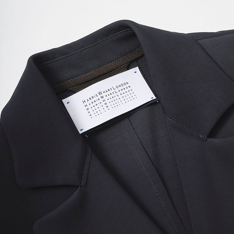 ダブルブレストジャケット / ネイビーブルー