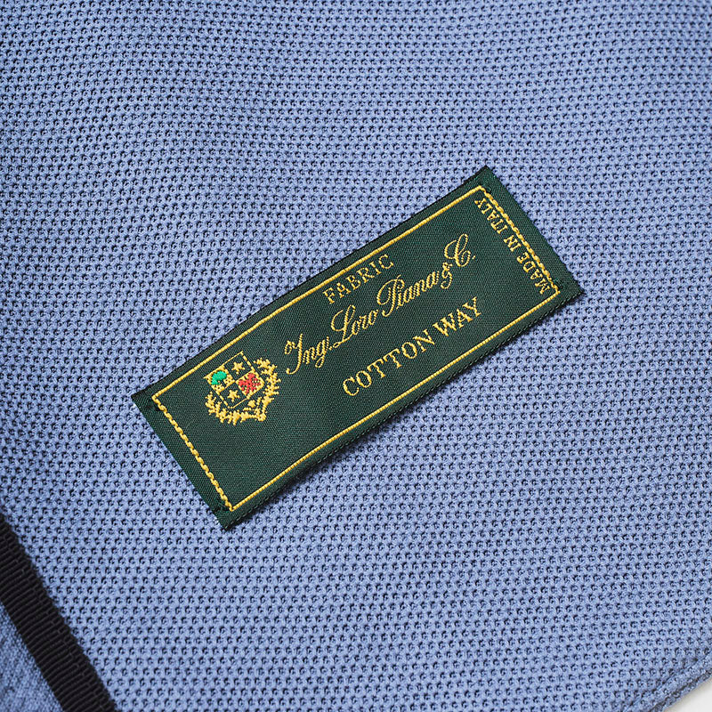 ハニカム ネールジャケット/ デニムブルー