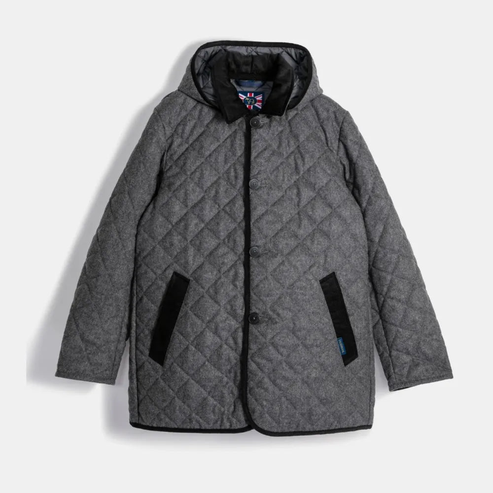 MEN / Wool Denston（ウール デンストン）/ チャコール