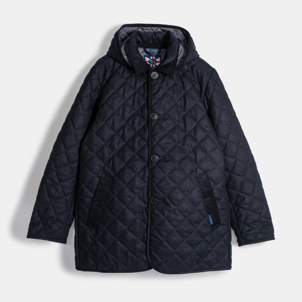 MEN / Wool Denston（ウール デンストン）/ ダーク ネイビー