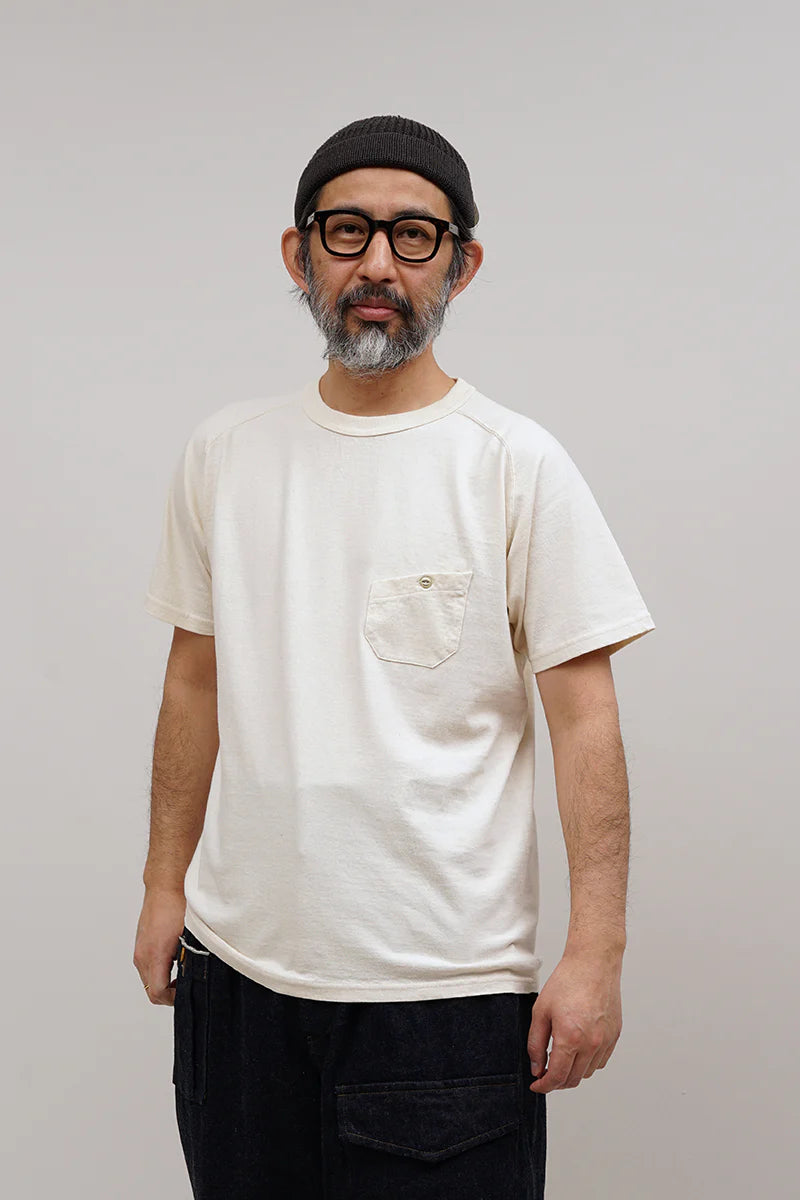 MAN / 5.6オンス ベーシックTシャツ / アイボリー