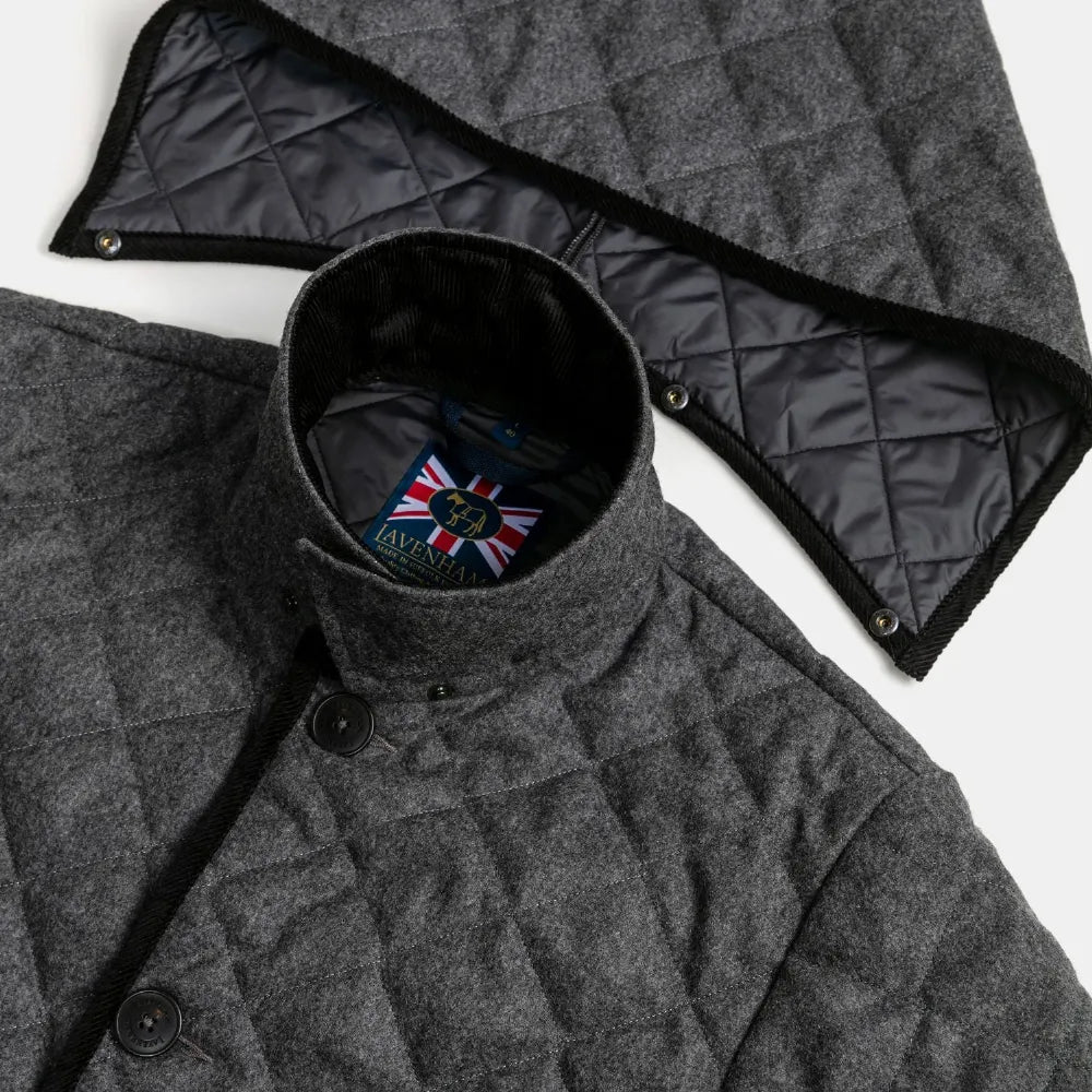 MEN / Wool Denston（ウール デンストン）/ チャコール