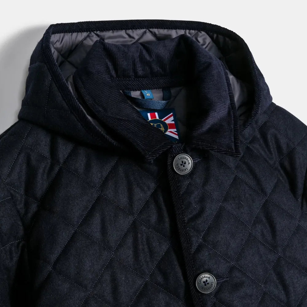 MEN / Wool Denston（ウール デンストン）/ ダーク ネイビー