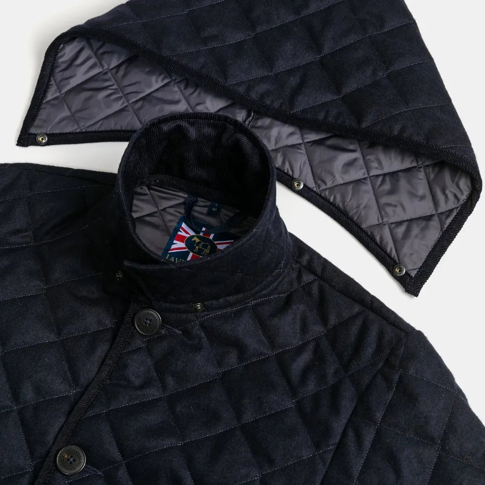 MEN / Wool Denston（ウール デンストン）/ ダーク ネイビー