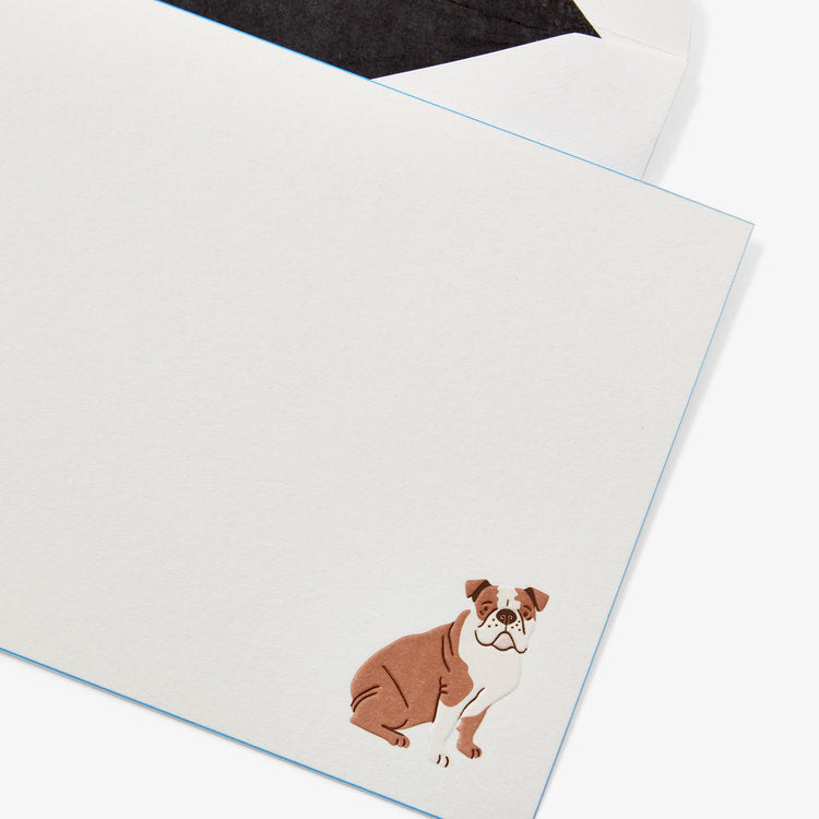 BRITISH BULLDOG メッセージカード / 10セット