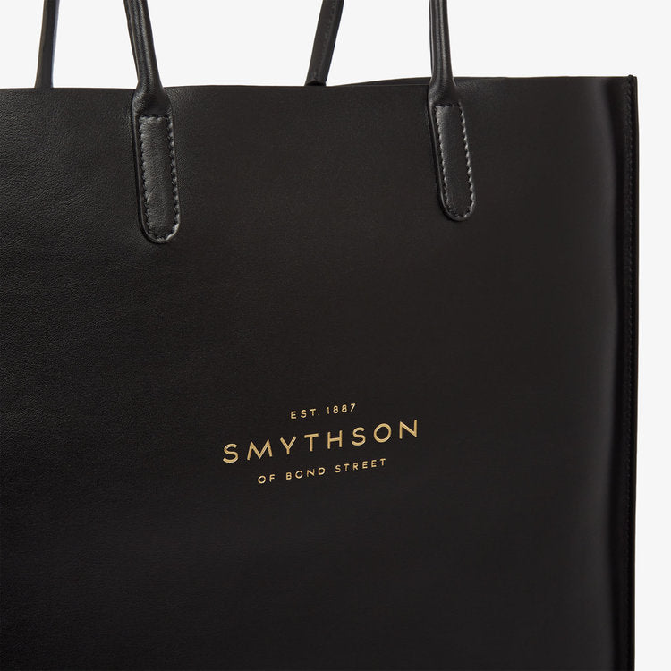Smythson パビリオン キングリー トートバッグ ブラック | Vulcanize