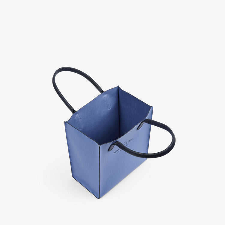 Smythson パビリオン ミニ キングリー トート スマイソンブルー
