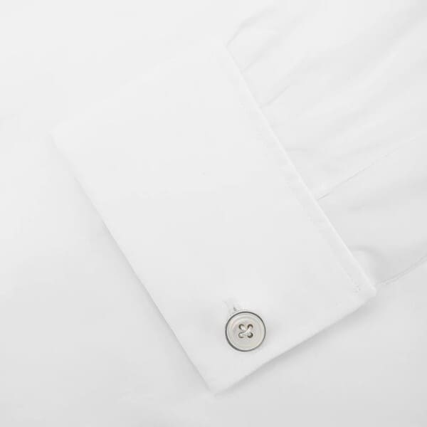 スターリングシルバー マザーオブパール カフリンクス / ホワイト