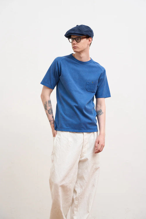 9.5オンスベーシックTシャツ - ピグメント / ブルー – ヴァルカナイズ