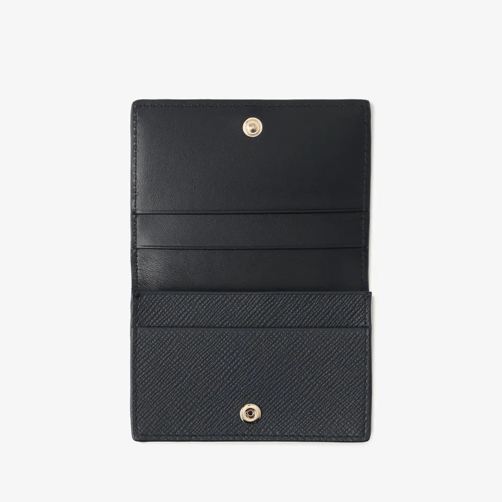 Smythson パナマ レザー 名刺カードケース ネイビー | Vulcanize Smythson パナマ レザー 名刺カードケース ネイビー | Vulcanize