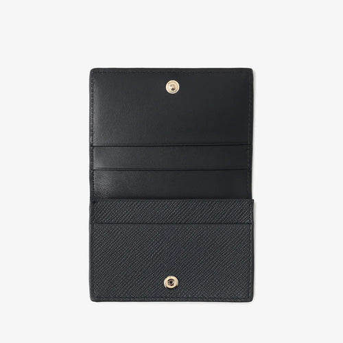 Smythson パナマ レザー 名刺カードケース ネイビー | Vulcanize