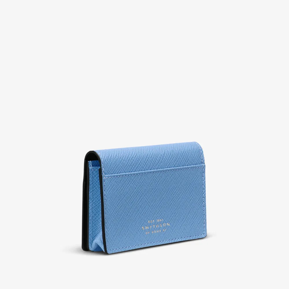 Smythson パナマ レザー 名刺カードケース ナイルブルー | Vulcanize Smythson パナマ レザー 名刺カードケース ナイルブルー | Vulcanize