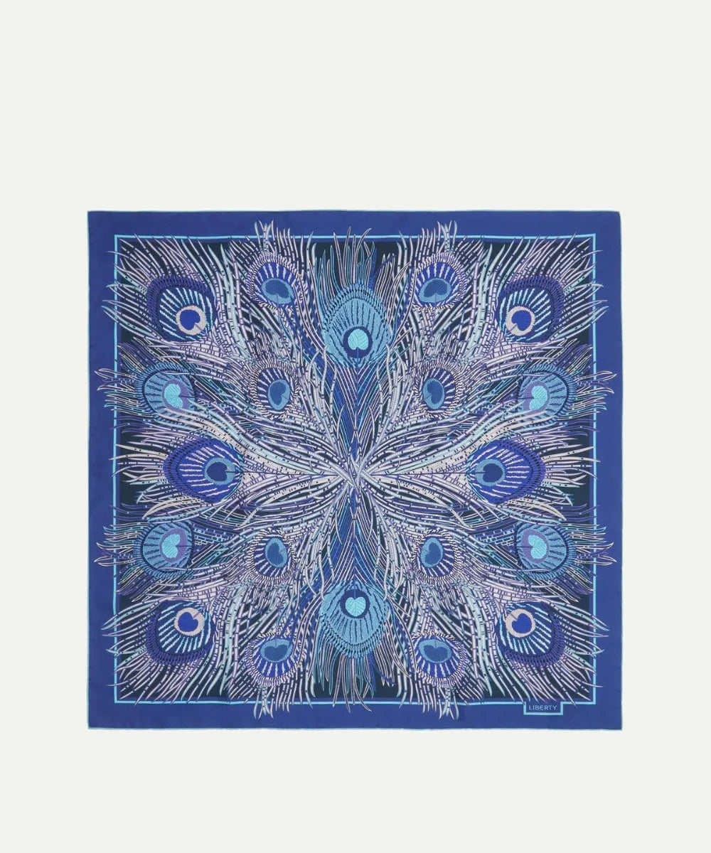 ヘラ シルクスカーフ / パープル