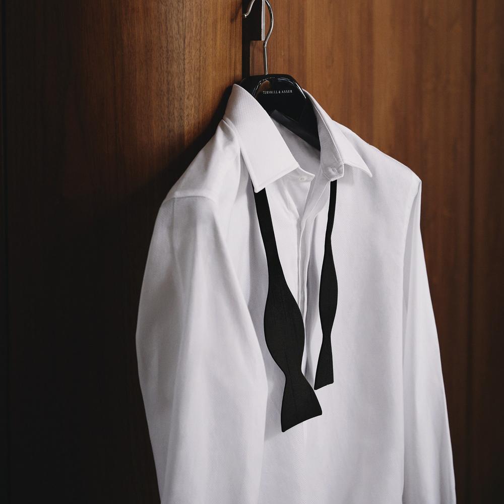 定価7万円の半額マッキントッシュ別注品ターンブル＆アッサー英国製新品ドレスシャツ白ホワイト