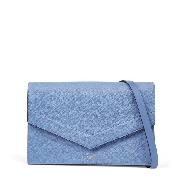 Panama Envelope クロスボディバッグ / ナイルブルー   ヴァルカナイズ