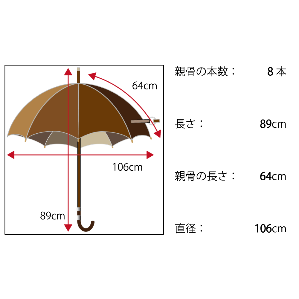 【新品タグ付き】FOX UMBRELLAS  長傘　雨傘　世界最高峰ブランド
