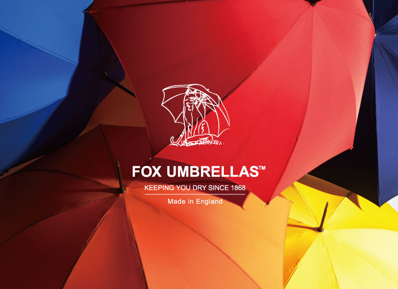 雨の日が最高に楽しくなる英国傘「フォックス・アンブレラ」